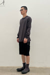 isaac sellam calfskin shorts INTUITIF-JERSEY